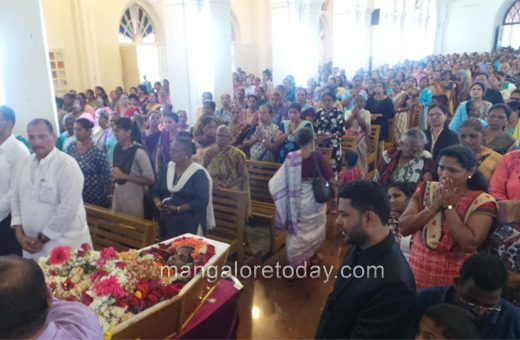 Nurse Hazel Mathias funeral